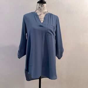 3/4 Sleeve Tunic Blouse